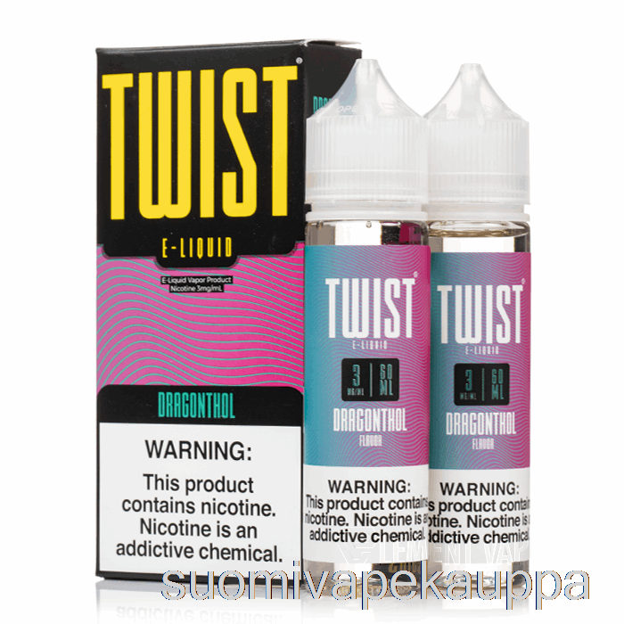 Vape Suomi Dragonthol - Twist E-neste - 120ml 0mg